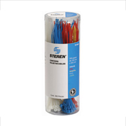Cinchos De Nylon Steren Multicolres  300 Piezas