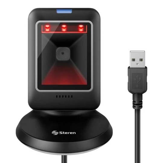 Lector De Códigos De Barras Y Qr (2D) Omnidireccional Para Escritorio