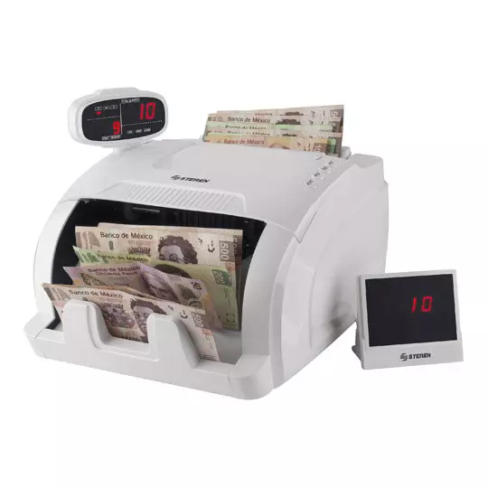 Contadora De Billetes Con Detector Steren