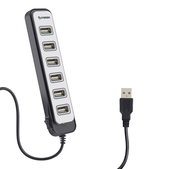 Hub Usb De 7 Puertos Steren 1 Pza