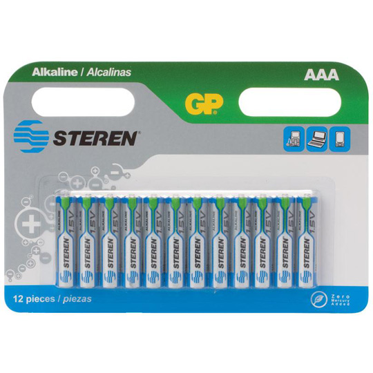Pila Alcalina Aaa Steren Blister 12 Pzas