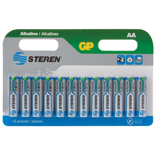 Pila Alcalina Aa Steren  Blister De 12 P
