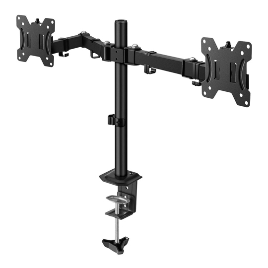 Soporte Doble De Escritorio Para Monitor De Hasta 32” Steren
