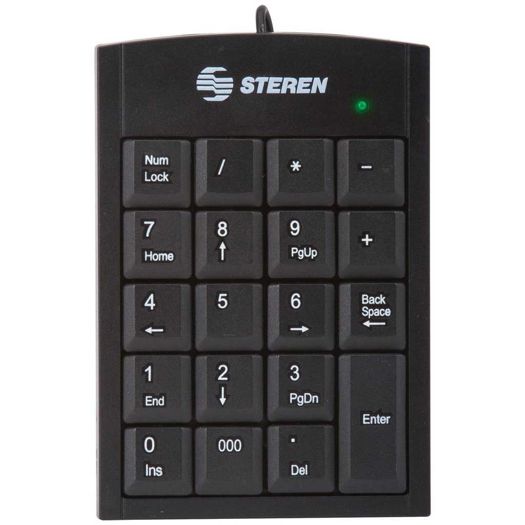 [STE-TEC-625N] Teclado Numerico De Usb Steren 1 Pza