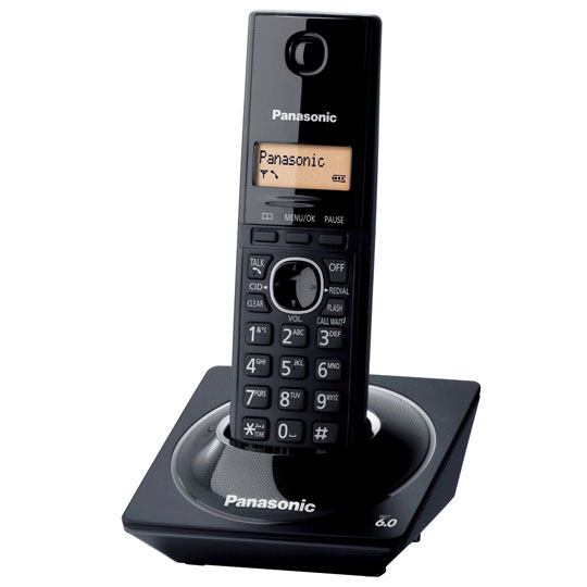Teléfono Inalámbrico Panasonic Modelo Kx-TG1711MEB color negro