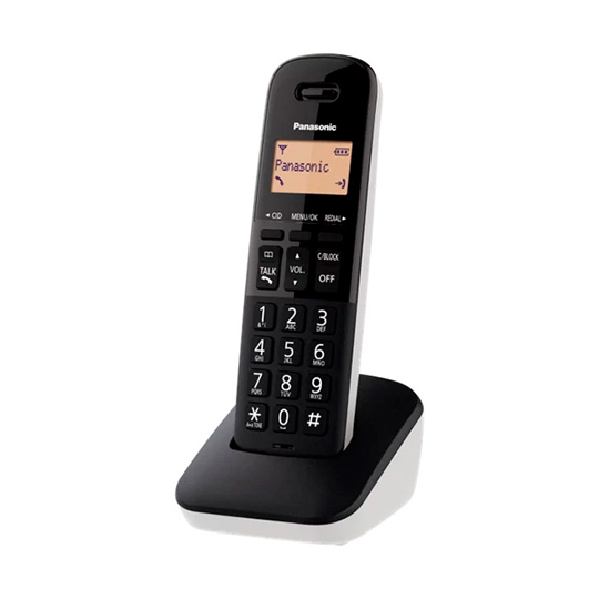 Teléfono Inalámbrico Panasonic Modelo Kx-TGB310MEW color negro