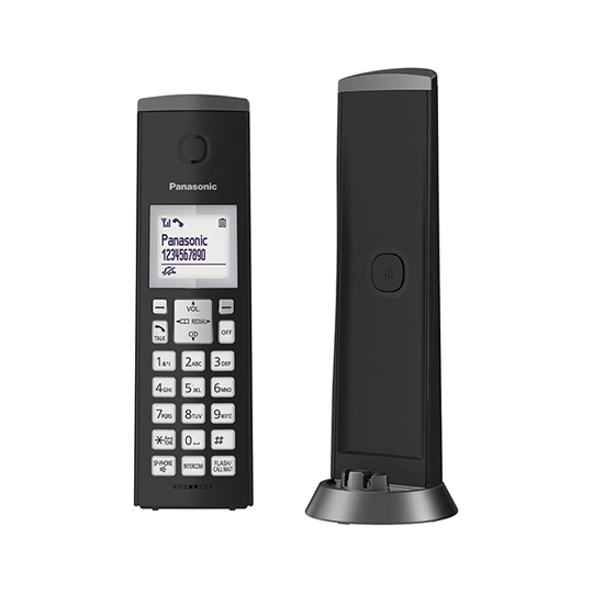 Teléfono Inalámbrico Panasonic Modelo Kx-Tgk210Meb Color Negro
