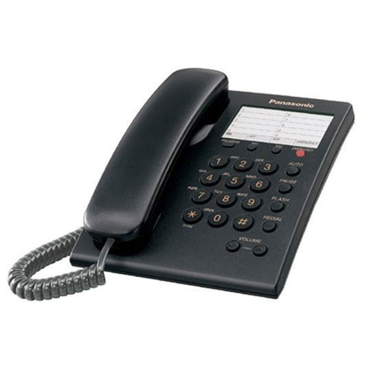 [TEL-PAN-S550MEB] Teléfono Alámbrico Panasonic Modelo Kx-T