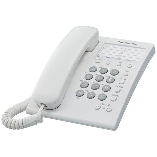 [TEL-PAN-S550MEW] Teléfono Alámbrico Panasonic Modelo Kx-T