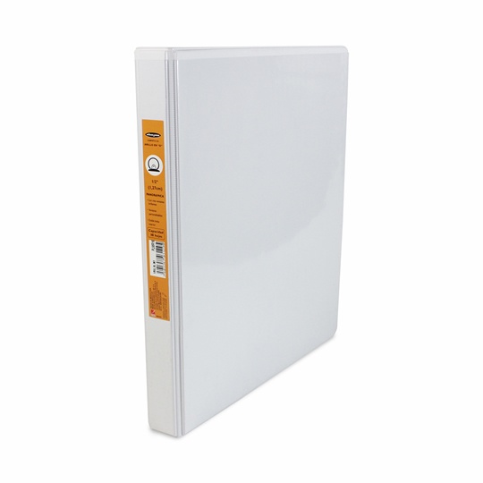 Carpeta panorama herraje O 0.5" ACCO color blanco, tamaño carta