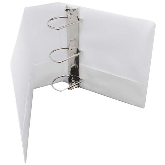 Carpeta panorama herraje D 4" ACCO color blanco, tamaño carta