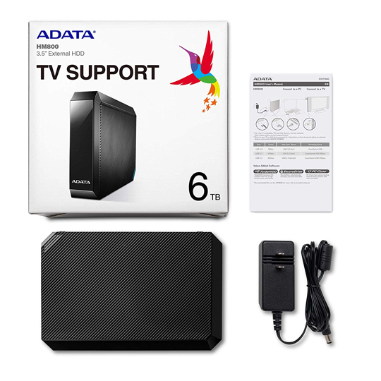 Disco Duro Externo De Escritorio, 6Tb, U