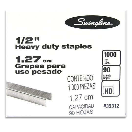Grapa Heavy Duty Sf-13 1/2" Acco Capacid