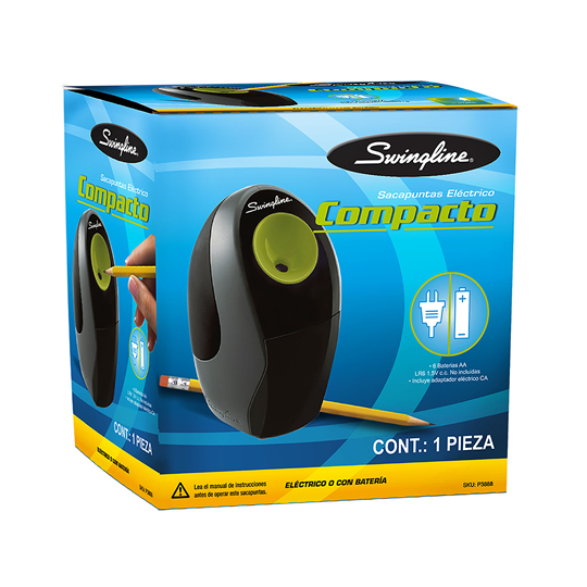 Sacapuntas Eléctrico Compacto Acco Tamañ