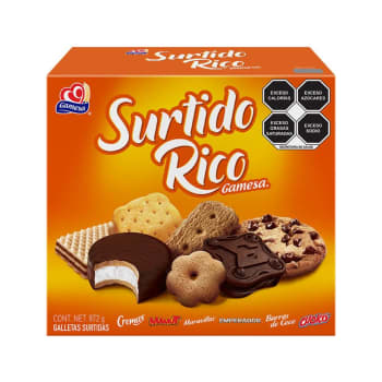Galletas Gamesa surtido rico 872 gr . 