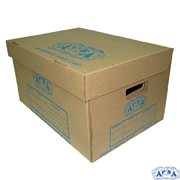 Caja De Archivo  Kraft Apsa Tamaño Carta De Carton Corrugado