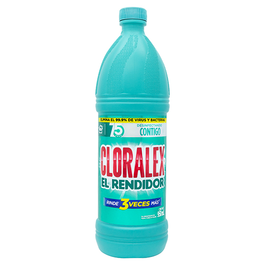 Blanqueador Cloralex, Cloro 950 Ml.