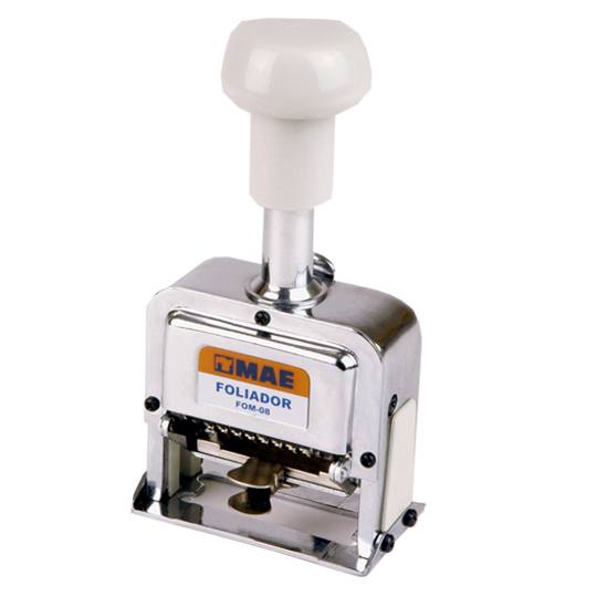 Foliador Semiautomatico De 6 Digitos Mae
