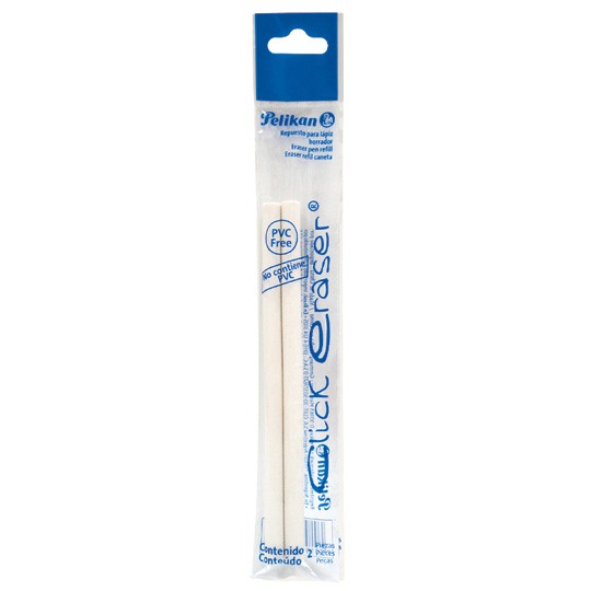 [PEL-GOM-80100] Goma Repuesto Lápiz Borrador Click Eraser Pelikan 2 piezas