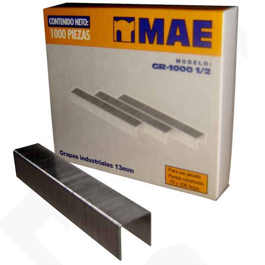 Grapas Mae De Uso Pesado 1/2 Caja Con 1000 grapas