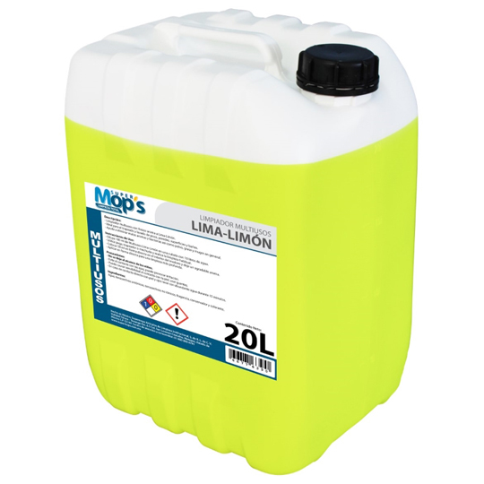 Limpiador Multiusos Super Mops Aroma Lima Limon 20 Lt