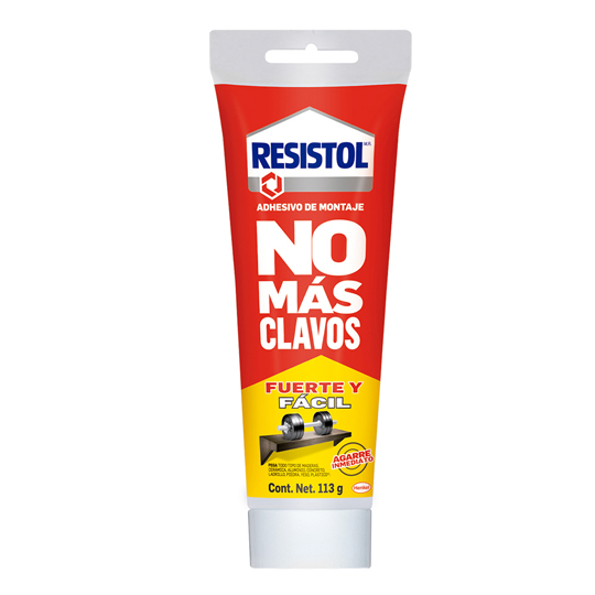 Pegamento De Montaje Resistol No Más Clavos De 113 Grs