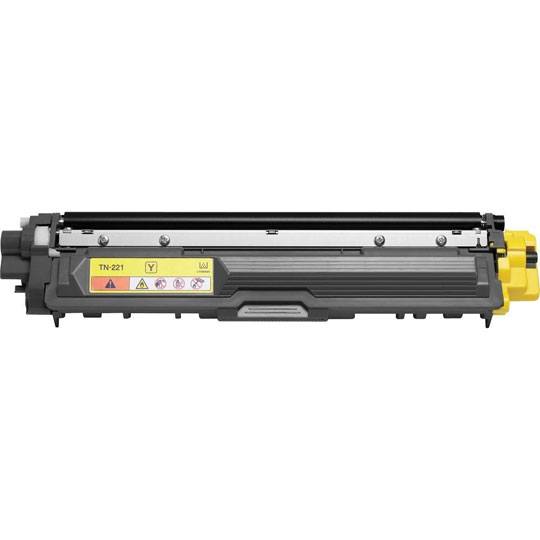 Tóner Brother Color Amarillo De  Rendimimiento Estándar Tn221Y