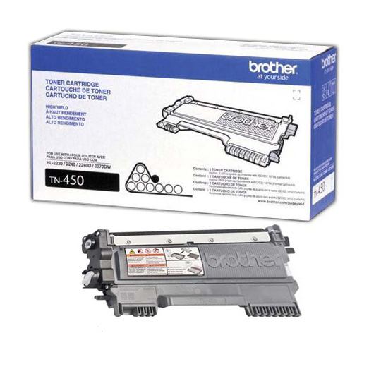 Tóner Brother Color Negro Tn450