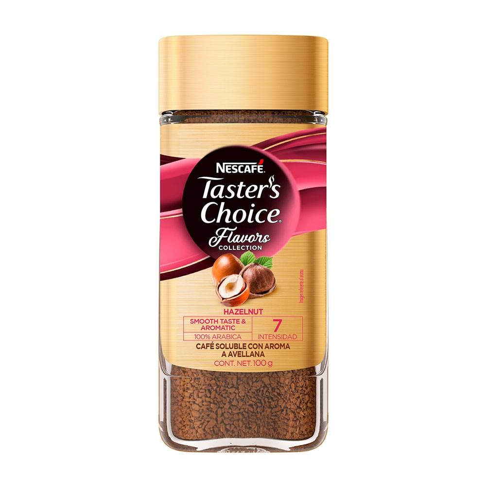 Café soluble Nescafé Taster's Choice flavors collection con aroma avellana 100 g
