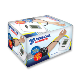 Nebucor Baumanómetro HL888JA Digital de Brazo para la Medicion Arterial 99 Memorias