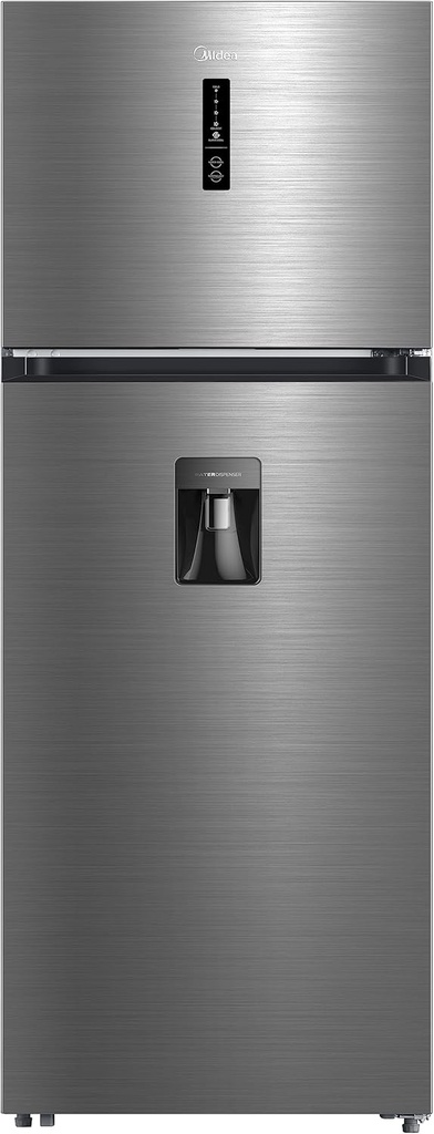 Midea Refrigerador Top Mount Smart Sensor Bru Steel 15 Pies Cubicos