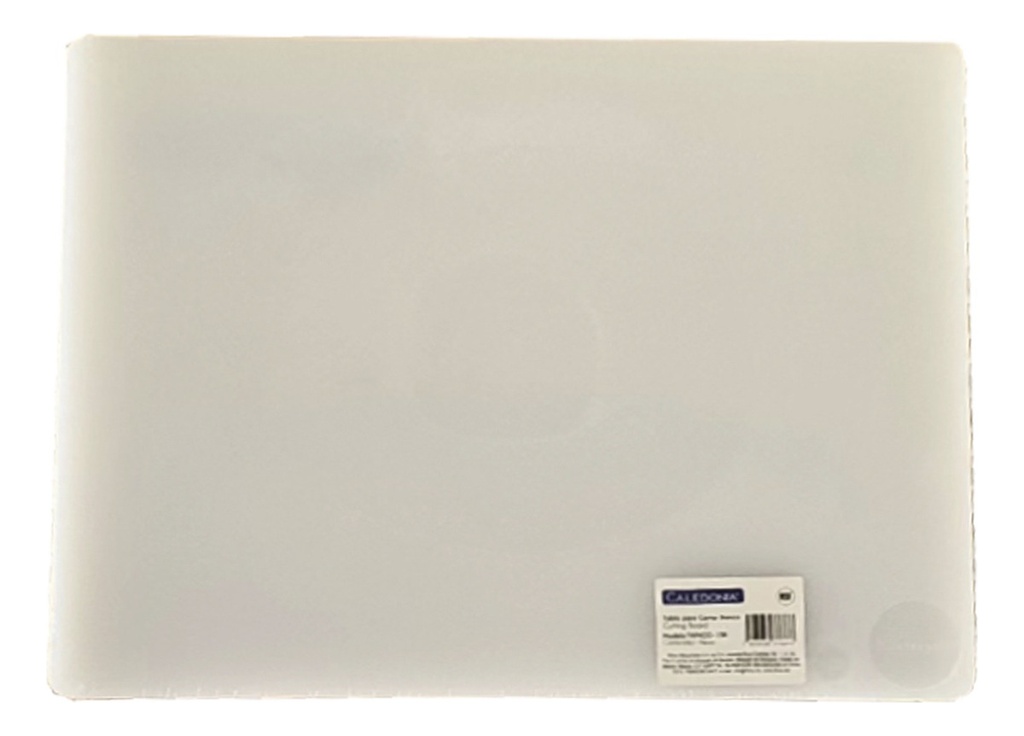 Tabla Para Cortar 50X38.3X1.2 Cm Caledonia Tapaco-15 B D V Color Blanco Liso