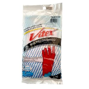 Guante latex Vitex No.8