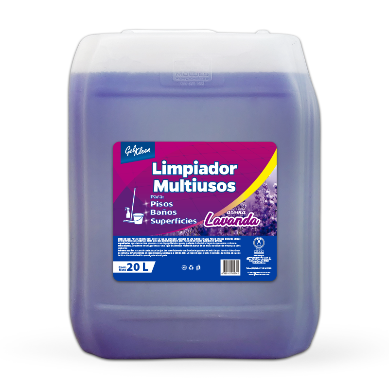 Multiusos Lavanda 20lts Gel Kleen