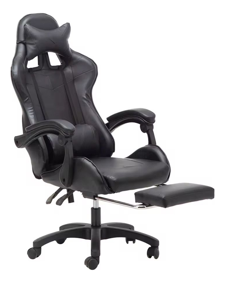 Silla Gamer Ergonómica Reclinable Gaming Oficina Reposapiés