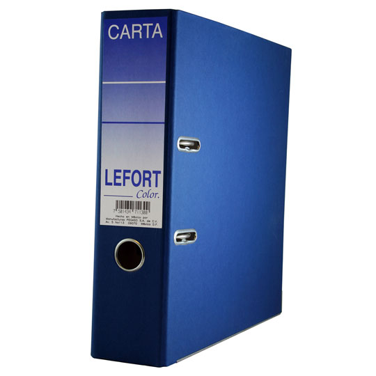 Registrador Lefort Carta Color Azul