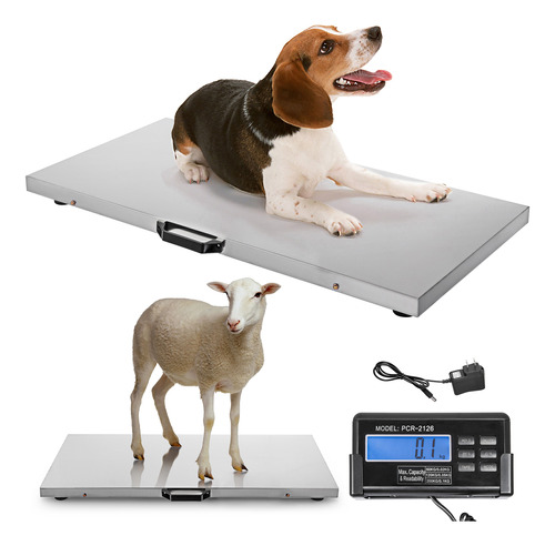 Vevor Báscula Veterinaria Para Perros 700 Libras 110X52Cm