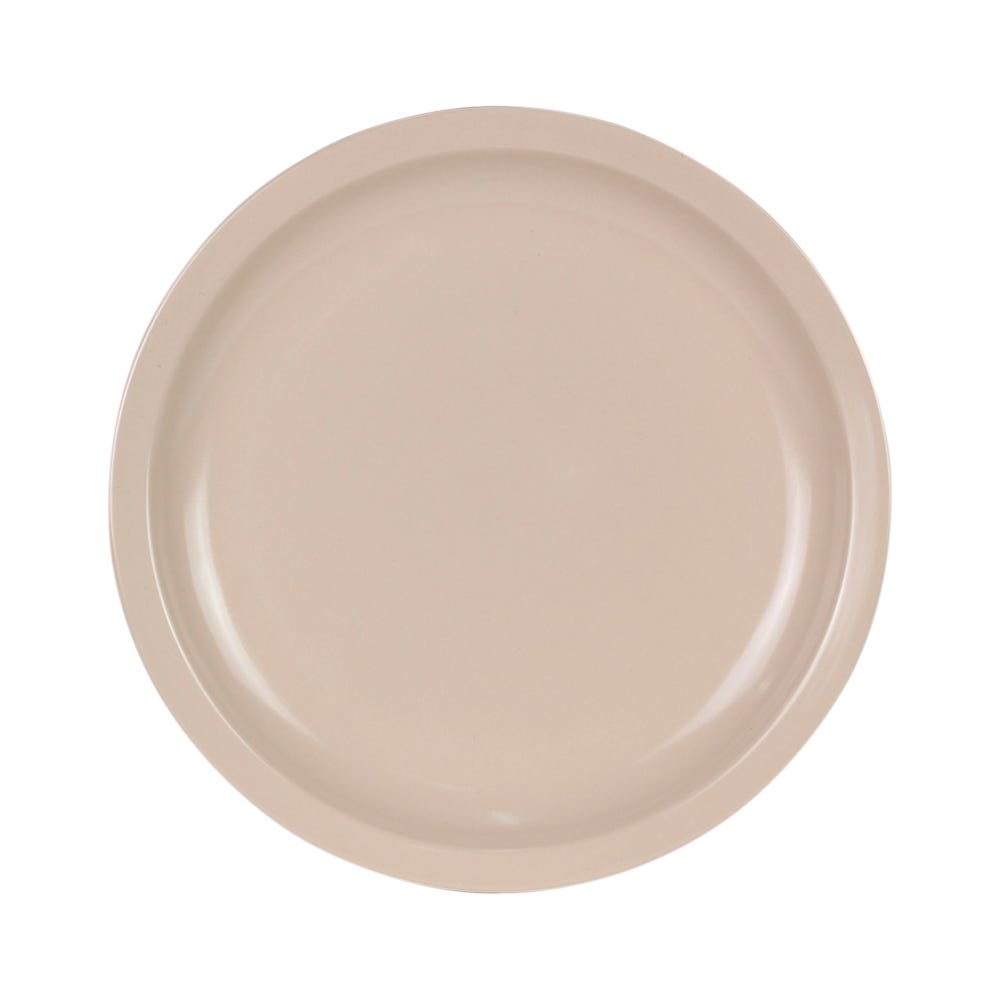 Plato trinche 9 pulgadas melamina beige
