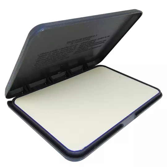 Cojín Para Sello Azor Estuche Plástico No. 1 Sin Tinta