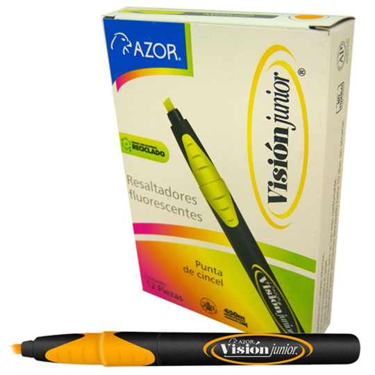 [AZO-MAR-2800NA] Resaltador De Texto Vision Jr. Punta Cin