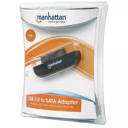 Convertidor Manhattan USB v3.0 a HDd SATA 2.5"