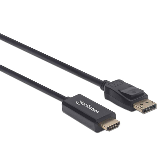 Cable Manhattan Displayport - Hdmi M-M 1.8Mts