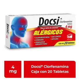 Clorfenamina 4 MG