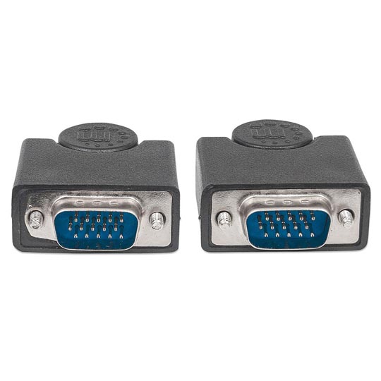 Cable Manhattan Monitor Svga 8Mm Hd15 M-M 1.8m