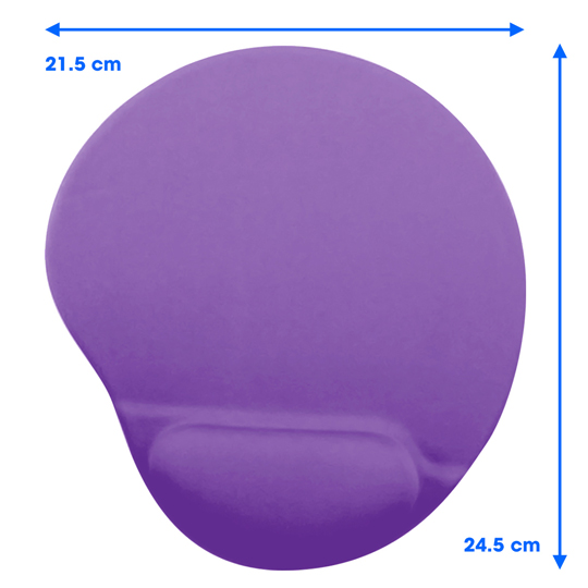 Mousepad Tipo Gel Brobotix, Morado