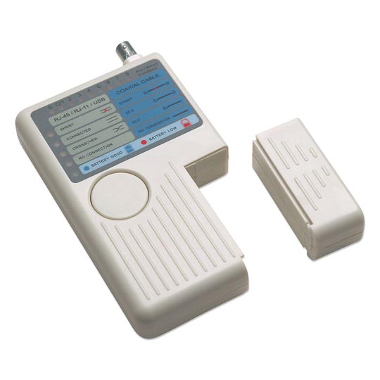 Probador Cables Intellinet Red Rj11/Rj45/Usb,/Bn