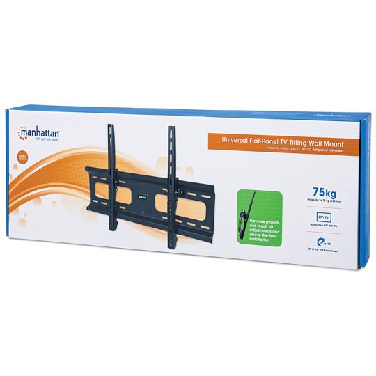 Soporte Manhattan Tv Pared 37 A 70" Fijo, Hasta 75Kg