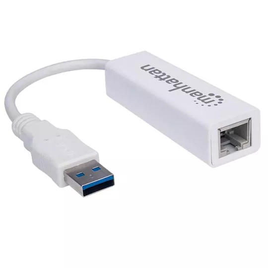 Adaptador De Red Manhattan Usb A Rj45 Al