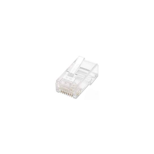 Plug Rj45 Cat5E Multifilar Utp Bote Con 100 Piezas