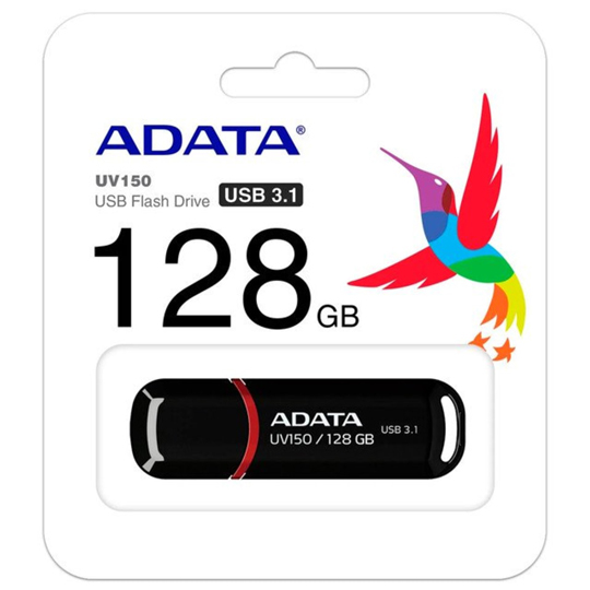 Memoria Usb Adata Dashdrive Uv150 128Gb Usb 3.0 Negro